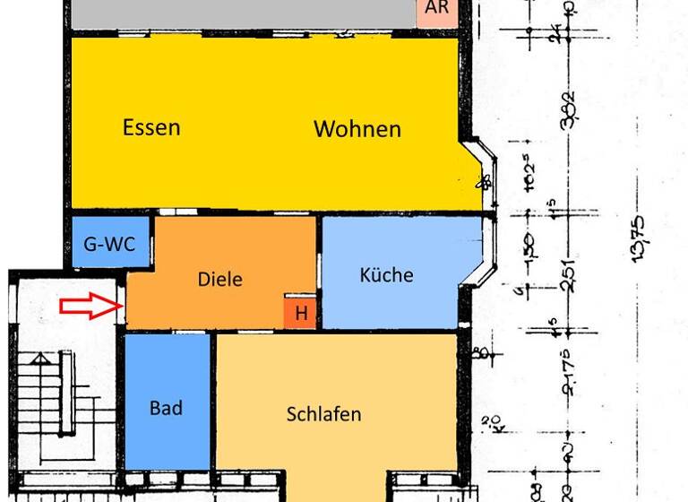 Wohnung zum Kauf 220.000 € 2 Zimmer 80 m² EG Burscheid 51399