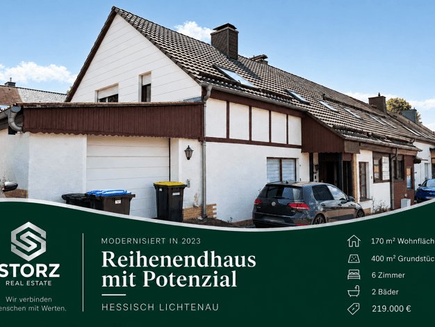 Einfamilienhaus zum Kauf 219.000 € 6 Zimmer 170 m² 400 m² Grundstück Hessisch Lichtenau Hessich Lichtenau 37235