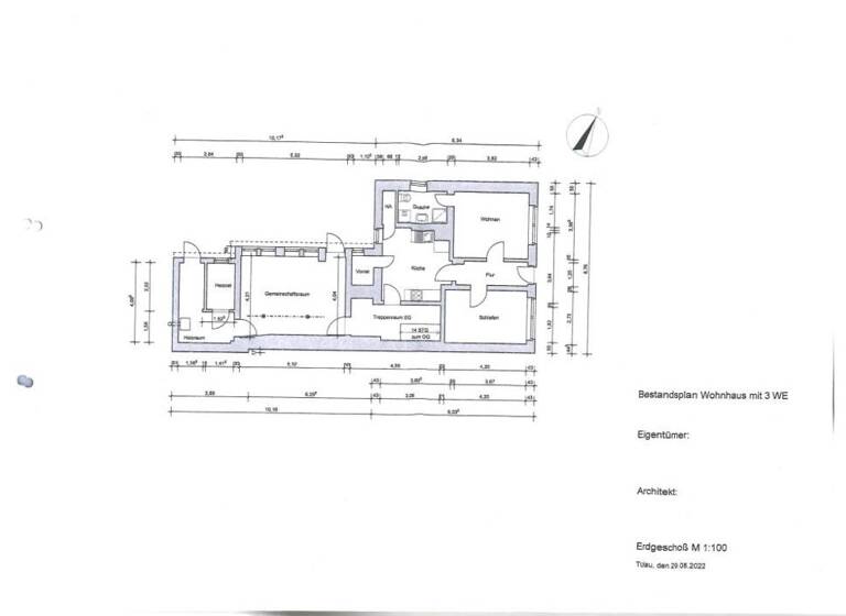 Mehrfamilienhaus zum Kauf 249.000 € 7 Zimmer 153,6 m²<br/>Wohnfläche 110 m²<br/>Grundstück Brome Brome 38465