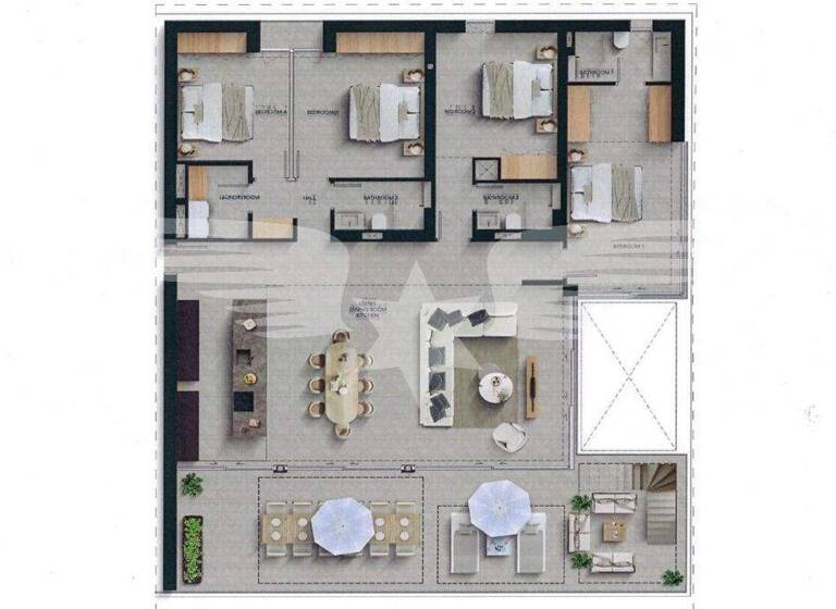 Penthouse zum Kauf - Erstbezug provisionsfrei 3.390.000 € 5 Zimmer 164 m² 2. Geschoss Cala Mayor 07015