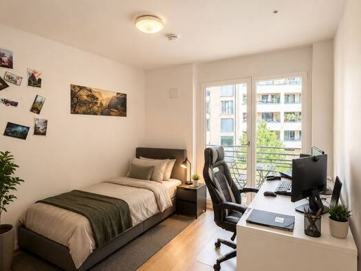 Wohnung zum Kauf 150.000 € 1 Zimmer 22 m² 1. Geschoss Innenstadt Oberhausen 86153