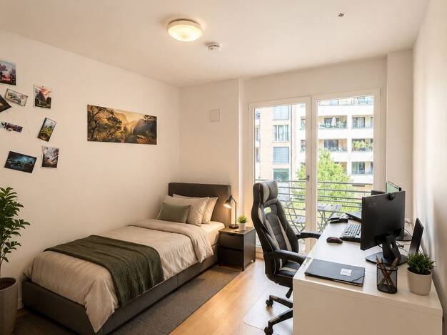Wohnung zum Kauf 150.000 € 1 Zimmer 22 m² 1. Geschoss Innenstadt Oberhausen 86153