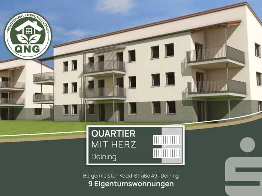 Wohnung zum Kauf provisionsfrei 468.000 € 4,5 Zimmer 114,3 m² frei ab 31.12.2026 Deining Deining 92364