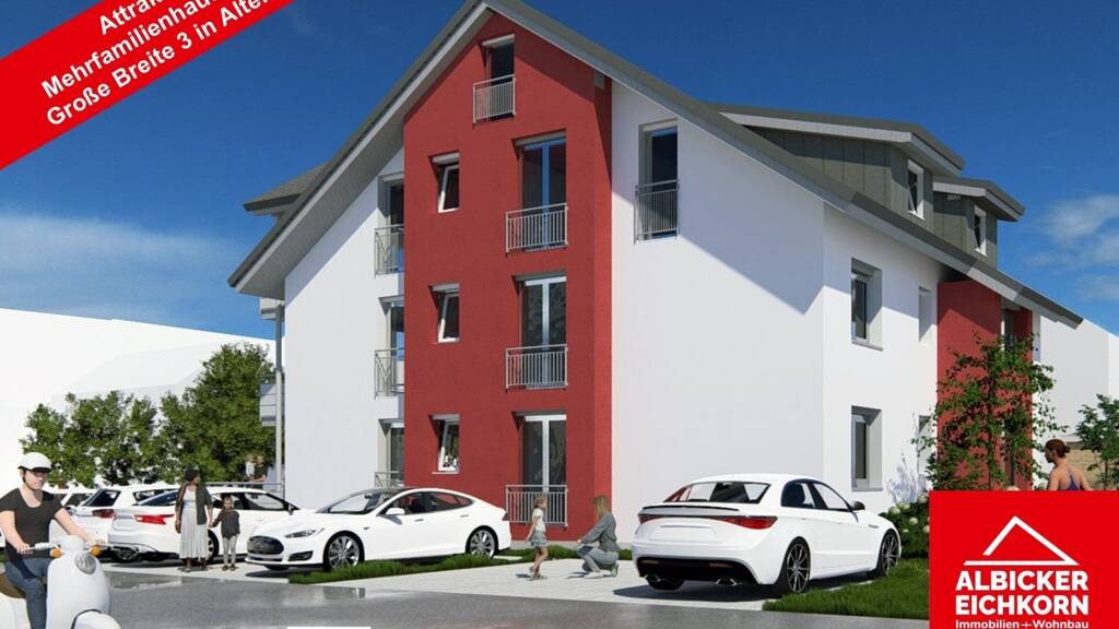 Wohnung zum Kauf provisionsfrei 436.000 € 4 Zimmer 109 m² 1. Geschoss Große Breite 3 Altenburg Jestetten-Altenburg 79798