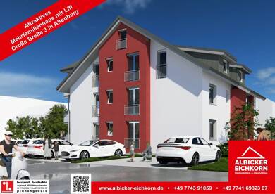 Wohnung zum Kauf provisionsfrei 436.000 € 4 Zimmer 109 m² 1. Geschoss Große Breite 3 Altenburg Jestetten-Altenburg 79798