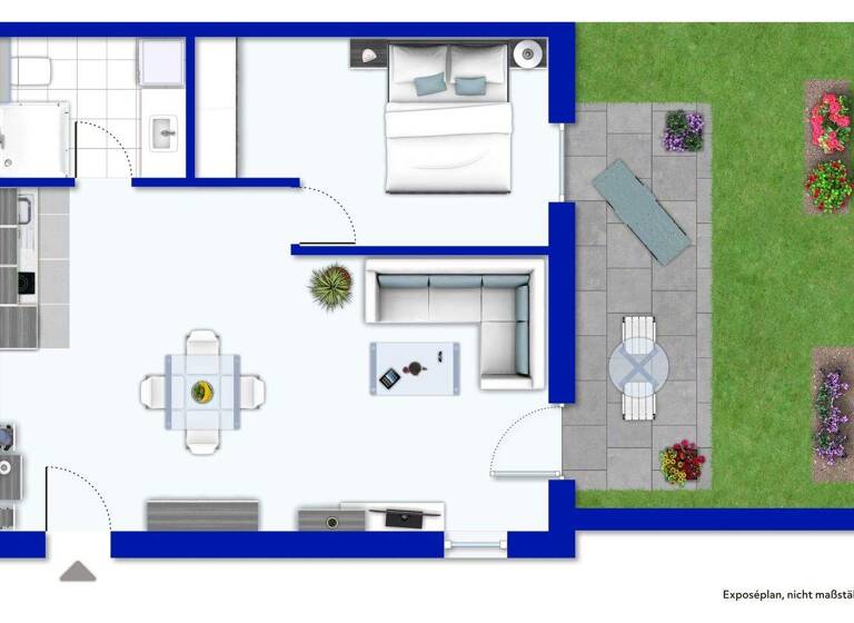 Wohnung zum Kauf 215.000 € 2 Zimmer 49,5 m² Weststadt Baden-Baden 76532