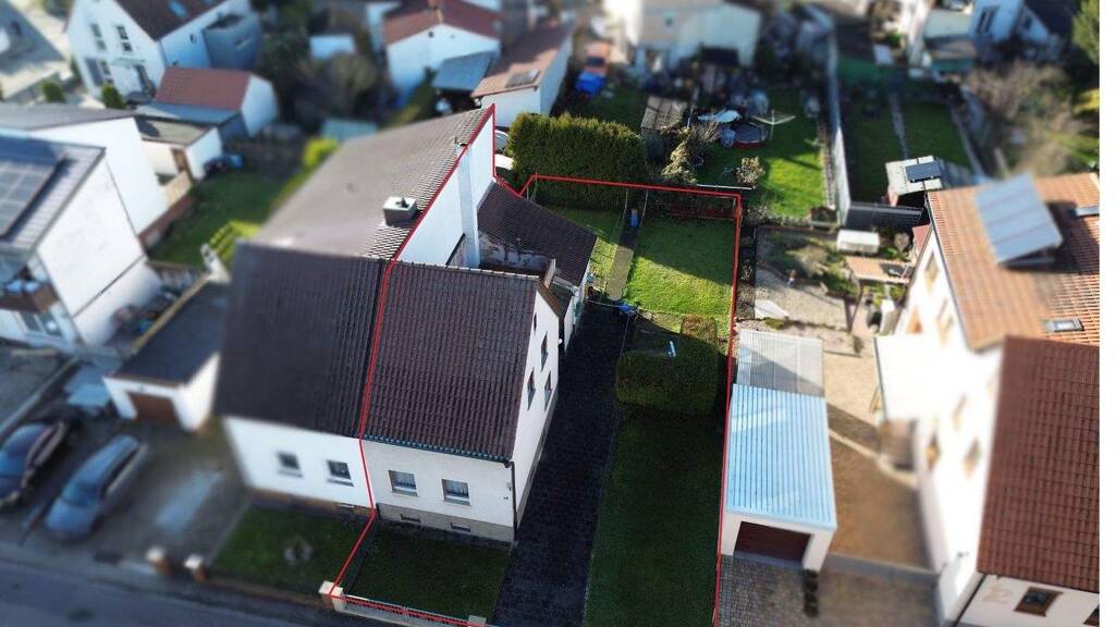 Doppelhaushälfte zum Kauf 329.000 € 4 Zimmer 90 m² 396 m² Grundstück Altrip 67122