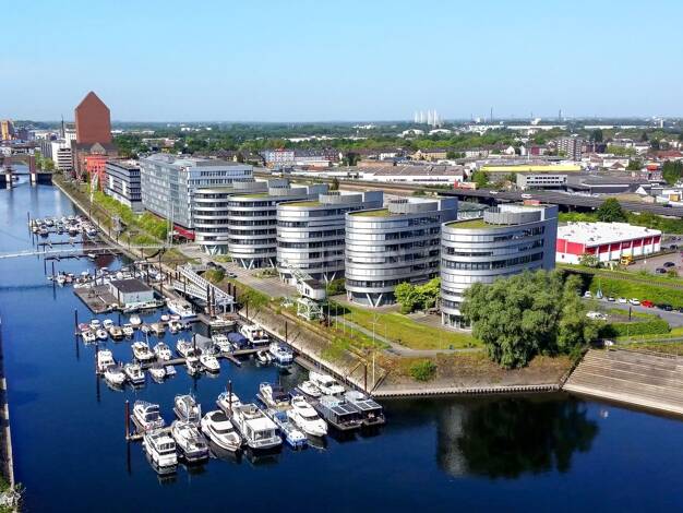 Bürofläche zur Miete provisionsfrei 14,75 € 619,5 m² Bürofläche teilbar ab 619,5 m² Schifferstr. 92-100 Kaßlerfeld Duisburg 47059