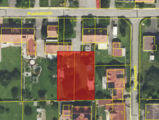Grundstück zum Kauf provisionsfrei 399.000 € 750 m² Grundstück Baugenehmigung vorhanden Prachatitzstraße 8 Herrenwörth Neuburg an der Donau 86633