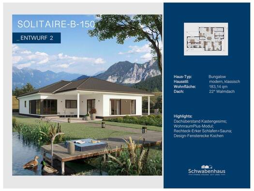 Bungalow zum Kauf provisionsfrei 1.054.692 € 5 Zimmer 183 m² 1.258 m² Grundstück Mahlsdorf Berlin 12623