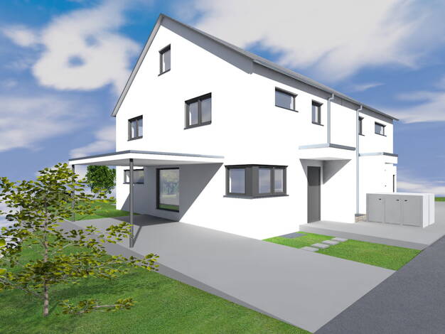 Doppelhaushälfte zum Kauf - Neubau provisionsfrei 635.000 € 5 Zimmer 108,5 m² 245 m² Grundstück Schönaich Schönaich 71101