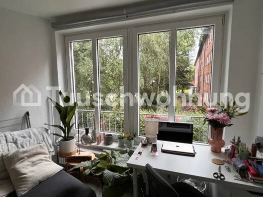 Studio zur Miete Tauschwohnung 450 € 1 Zimmer 28 m² Alsterdorf Hamburg 22089