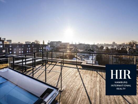 Penthouse zum Kauf 3.200.000 € 2,5 Zimmer 200 m² Hohenfelde Nord 22087