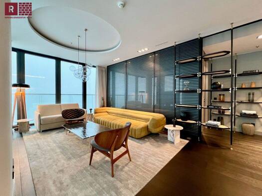 Wohnung zur Miete - Erstbezug 3.600 € 2 Zimmer 90 m² 44. Geschoss Gallus Frankfurt am Main 60327