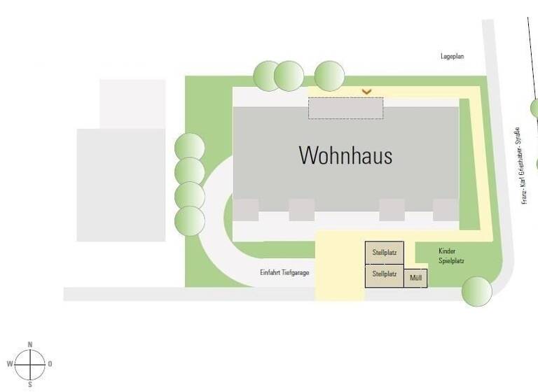 Wohnung zum Kauf - Erstbezug provisionsfrei 476.000 € 3 Zimmer 81,3 m² 1. Geschoss Endingen 79346