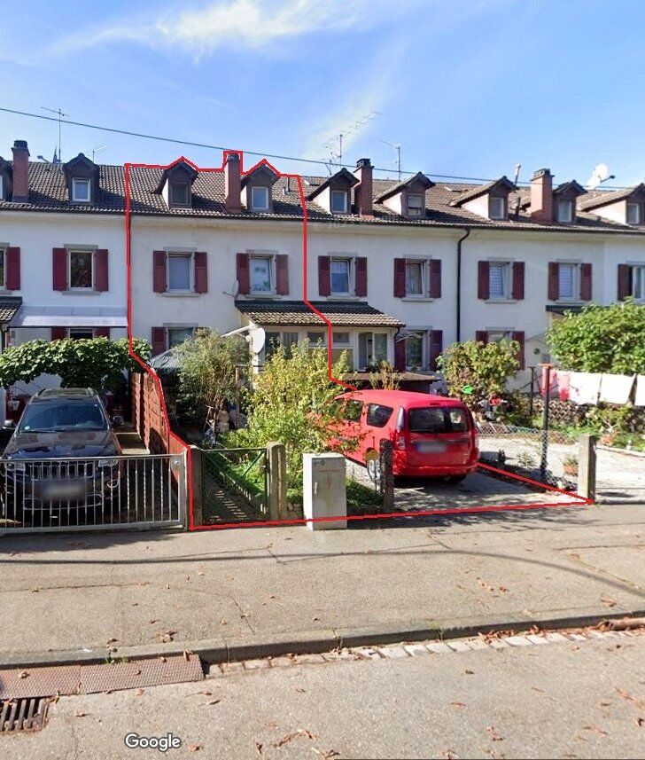 Reihenmittelhaus zum Kauf 299.000 € 4 Zimmer 80 m²<br/>Wohnfläche 106 m²<br/>Grundstück Mitte Lörrach 79539