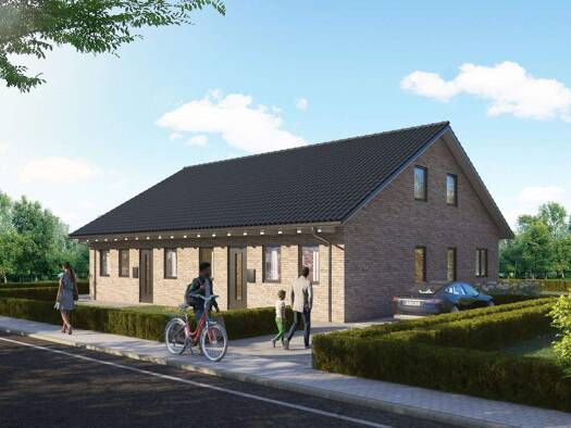 Doppelhaushälfte zum Kauf - Erstbezug 289.000 € 3 Zimmer 84 m² 699 m² Grundstück frei ab 01.11.2026 Leck 25917