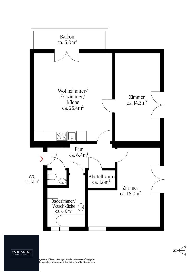 Wohnung zum Kauf 398.000 € 3 Zimmer 71 m²<br/>Wohnfläche 1.<br/>Geschoss Wien 1120