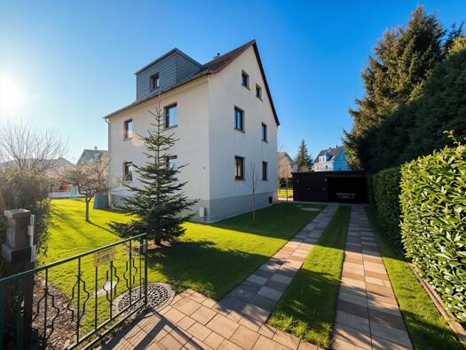 Mehrfamilienhaus zum Kauf 390.000 € 7 Zimmer 163 m² 1.020 m² Grundstück frei ab sofort Radebeul 01445
