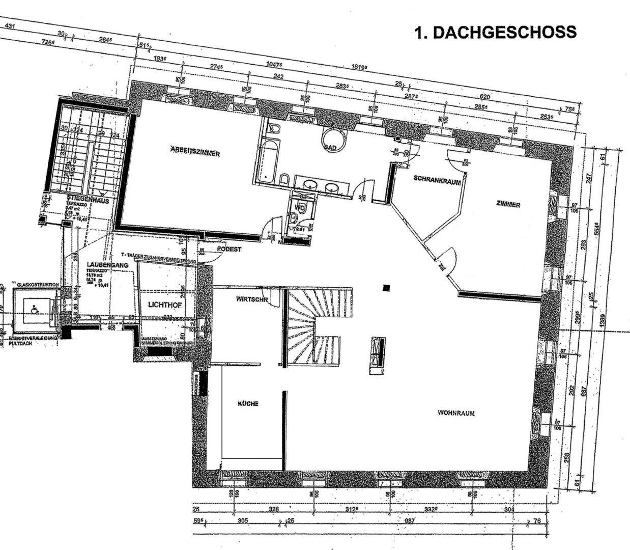 Penthouse zum Kauf 990.000 € 6 Zimmer 320 m²<br/>Wohnfläche Innere Stadt Klagenfurt am Wörthersee 9020