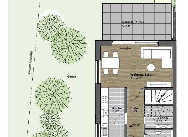Reihenmittelhaus zum Kauf provisionsfrei 419.000 € 4,5 Zimmer 109 m² Zwenkau 04442