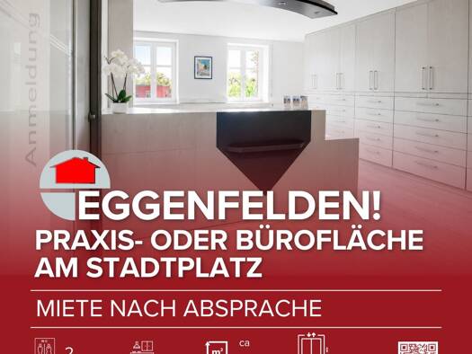 Praxisfläche zur Miete 4 Zimmer 137 m² Bürofläche Eggenfelden Eggenfelden 84307