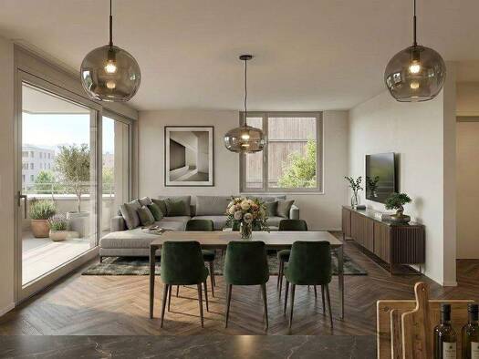 Terrassenwohnung zum Kauf - Erstbezug provisionsfrei 539.000 € 3 Zimmer 80,8 m² 1. Geschoss Seestraße 39 Fußach 6972