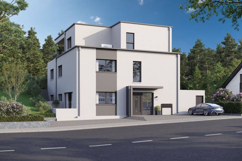 Wohnung zum Kauf - Neubau provisionsfrei 365.000 € 3 Zimmer 89 m² EG frei ab sofort Bergstraße 18 Rehlingen Rehlingen-Siersburg 66780