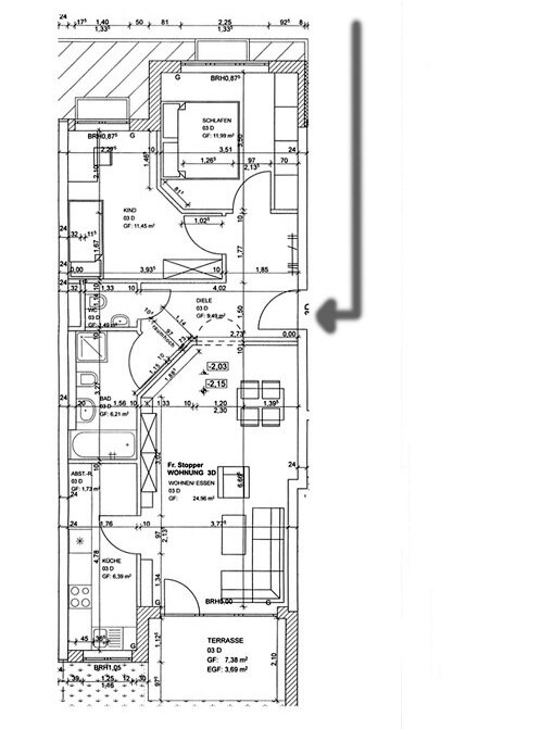 Wohnung zum Kauf 490.000 € 3,5 Zimmer 77,4 m²<br/>Wohnfläche EG<br/>Geschoss Kornwestheim Kornwestheim 70806