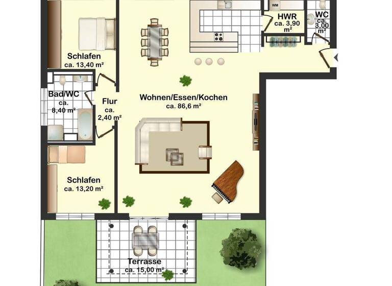 Loft zum Kauf 667.000 € 3 Zimmer 134 m² 1. Geschoss Ludwigsfeld Neu-Ulm 89231