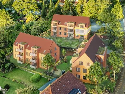Wohnung zum Kauf - Neubau provisionsfrei 384.000 € 2 Zimmer 68,1 m² EG Domstag 27 Eckernförde 24340