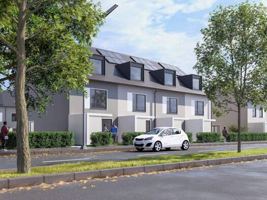 Reihenendhaus zum Kauf - Erstbezug provisionsfrei 529.990 € 5 Zimmer 145 m² 279,5 m² Grundstück Triftstraße 20-21 Wittenau Berlin 13437