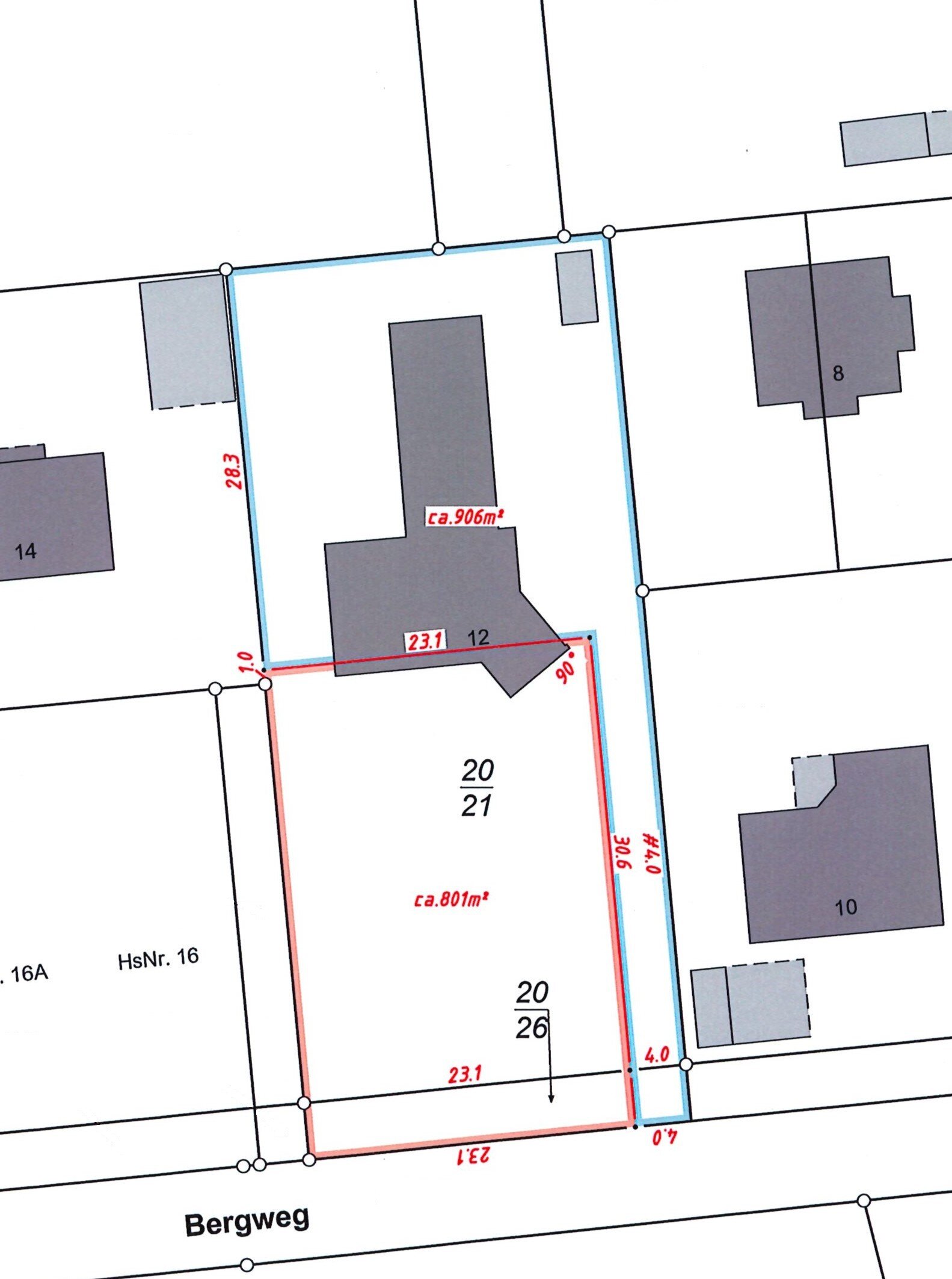 Grundstück zum Kauf 279.000 € 800 m²<br/>Grundstück Jesteburg Jesteburg 21266