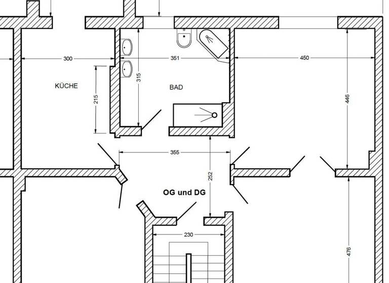 Wohnung zur Miete 770 € 3 Zimmer 96 m²<br/>Wohnfläche Jahnstr. 16 Rathenow Rathenow 14712