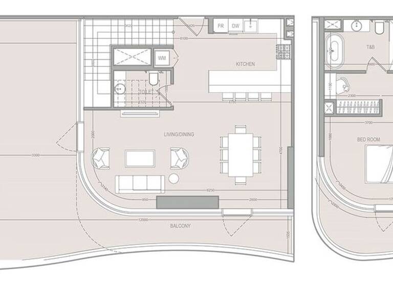 Wohnung zum Kauf provisionsfrei 1.331.768 € 3 Zimmer 272,8 m² Dubai 00000