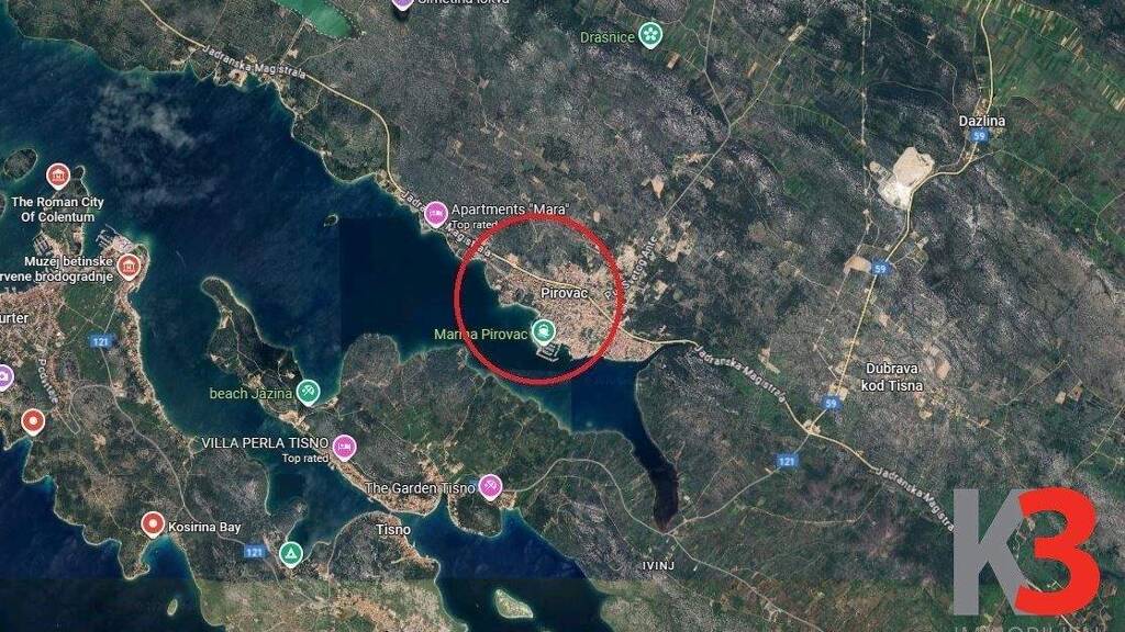 Gewerbegrundstück zum Kauf 85.400 € 610 m² Grundstück Pirovac 0