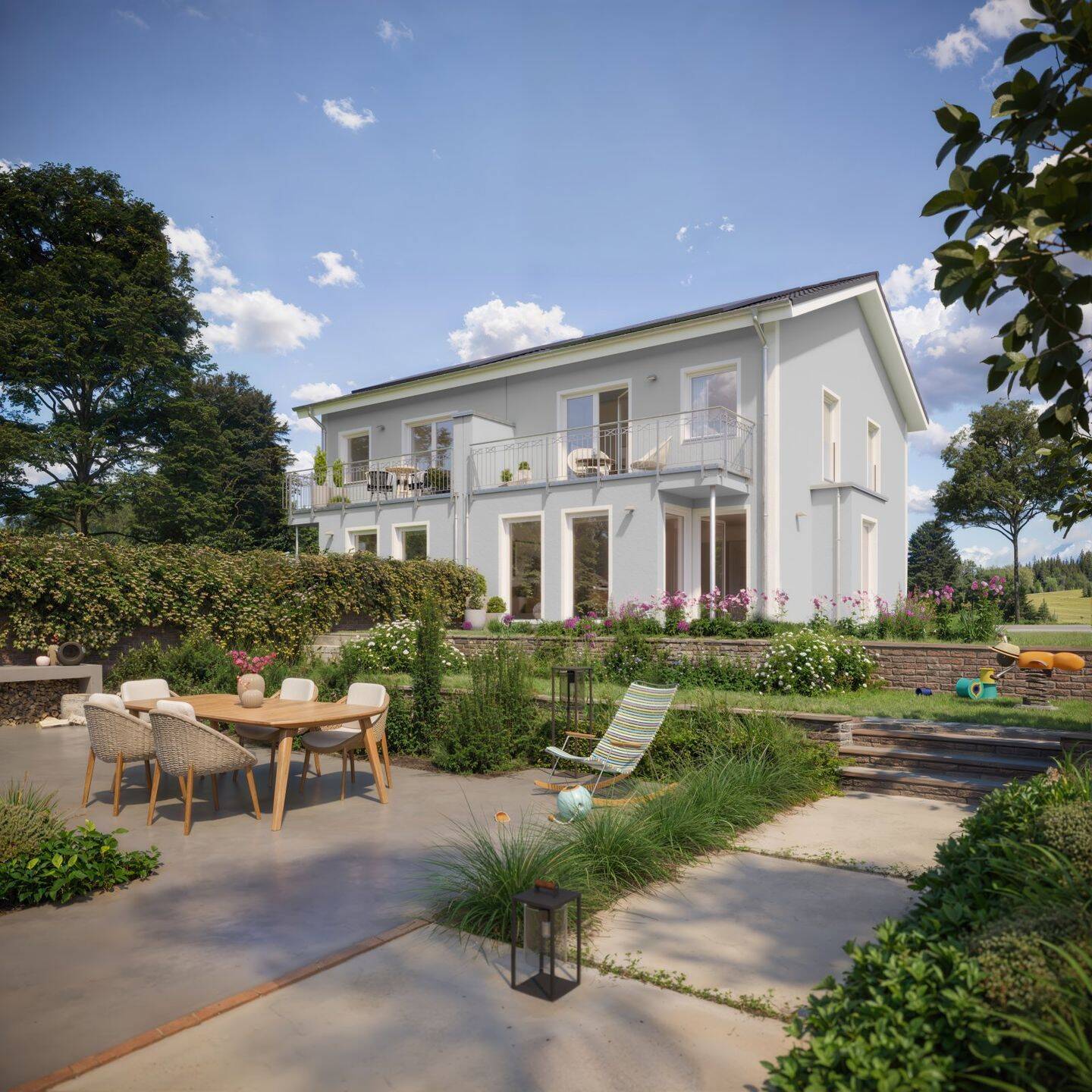 Immobilie in Bad Teinach-Zavelstein - Individuelle Doppelhaushälfte mit 2 Vollgeschossen nach euren Wünschen in ruhiger Wohnlage nähe Calw. - Bild 0