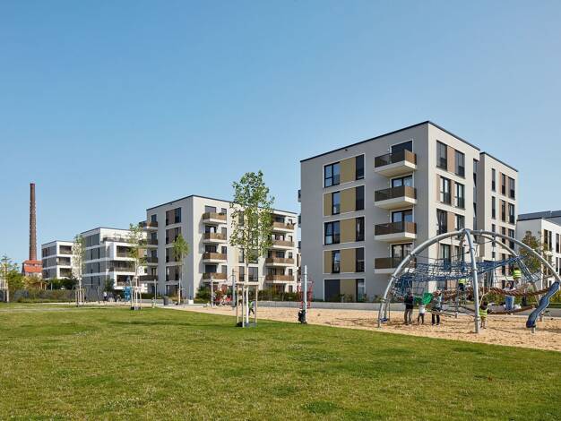 Wohnung zum Kauf - Neubau provisionsfrei 478.900 € 2 Zimmer 62,6 m² 2. Geschoss Marlene-Dietrich-Str. 16 Heerdt Düsseldorf 40549