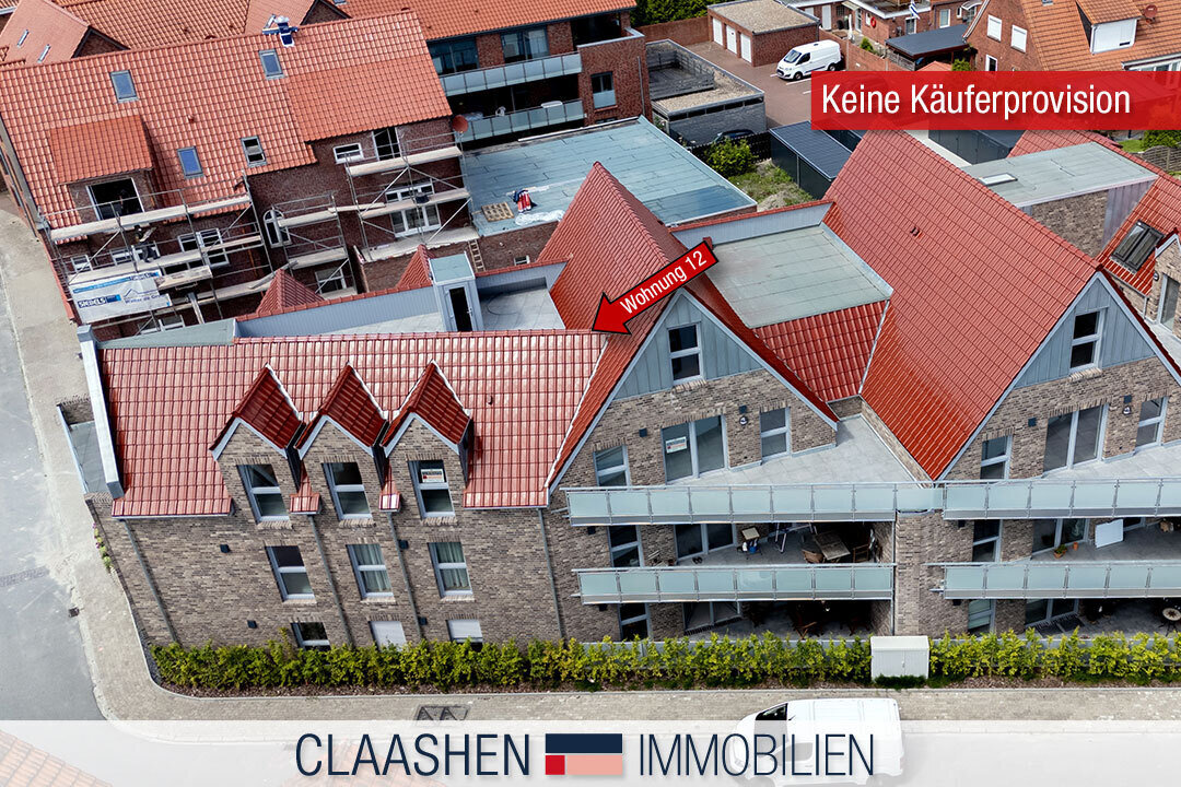 Wohnung zum Kauf provisionsfrei 359.000 € 2 Zimmer 82 m²<br/>Wohnfläche 2.<br/>Geschoss Norden Norden 26506