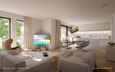 Wohnung zum Kauf - Erstbezug provisionsfrei 793.823 € 3 Zimmer 99,3 m² 1. Geschoss frei ab 31.08.2026 Stadtwald Krefeld / Bockum (Stadtwald) 47800