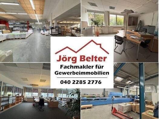 Halle/Industriefläche zur Miete provisionsfrei 6,50 € 1.000 m² Lagerfläche Gutenbergring 39 Garstedt Norderstedt 22848