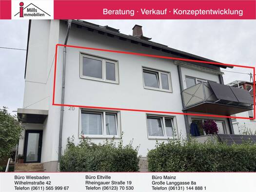 Wohnung zum Kauf 439.000 € 4 Zimmer 96 m² 1. Geschoss Wiesbaden Wiesbaden 65189