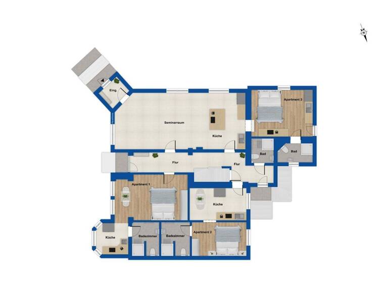 Mehrfamilienhaus zum Kauf 755.000 € 8 Zimmer 248 m² 621 m² Grundstück Kühlungsborn 18225