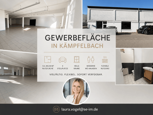 Büro zur Miete provisionsfrei 1.282 € 284,8 m² Bürofläche Bilfingen Kämpfelbach 75236
