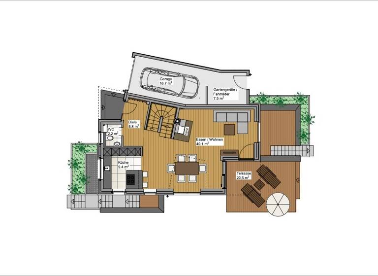Haus zur Miete 3.950 € 6 Zimmer 200 m²<br/>Wohnfläche 425 m²<br/>Grundstück Poppenbüttel Hamburg 22399