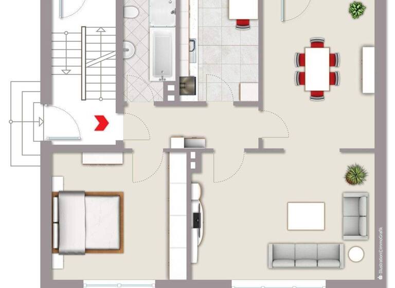 Mehrfamilienhaus zum Kauf 259.000 € 6 Zimmer 154 m² 1.043 m² Grundstück Neubeckum Beckum / Neubeckum 59269