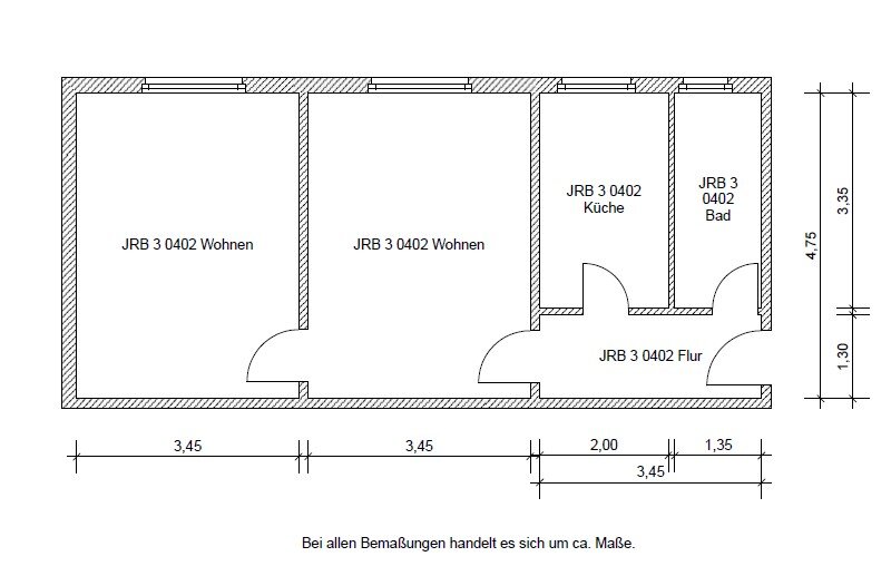 Wohnung zur Miete 286 € 2 Zimmer 48,5 m²<br/>Wohnfläche 4.<br/>Geschoss J.-R.-Becher-Str. 3 Senftenberg Senftenberg 01968