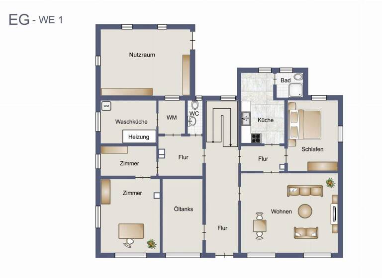 Mehrfamilienhaus zum Kauf 819.000 € 12 Zimmer 307 m² 916 m² Grundstück Hochdorf 73269