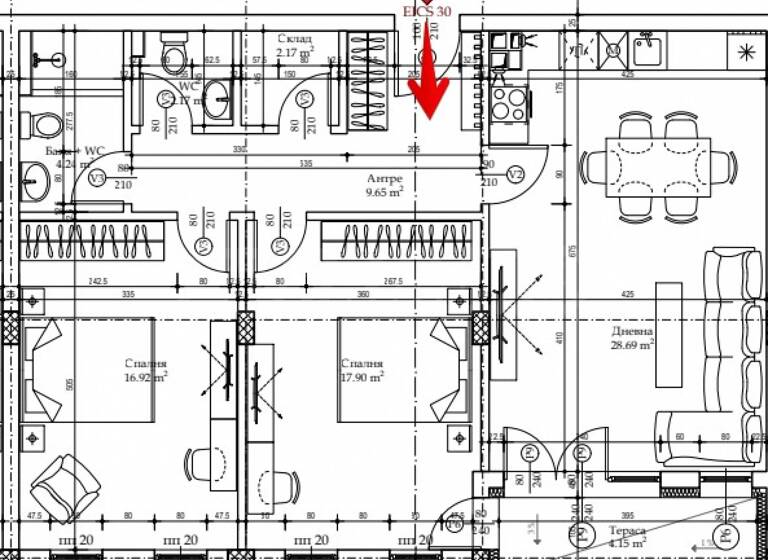 Studio zum Kauf 205.000 € 3 Zimmer 112,2 m² Sofia