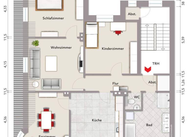 Wohnung zum Kauf 180.000 € 4 Zimmer 97 m² Hörde Dortmund 44263